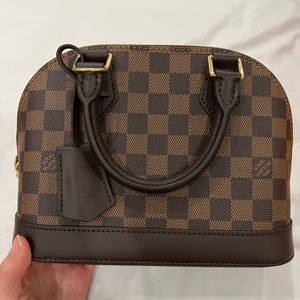 LV alma BB authentic